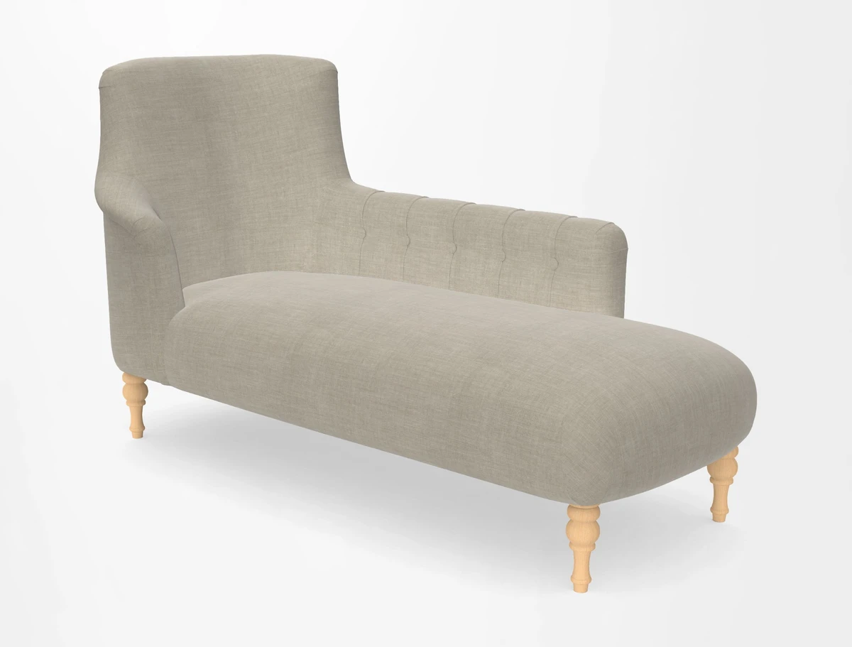Anglesey RHF Chaise in in J Brown Paolo Lava