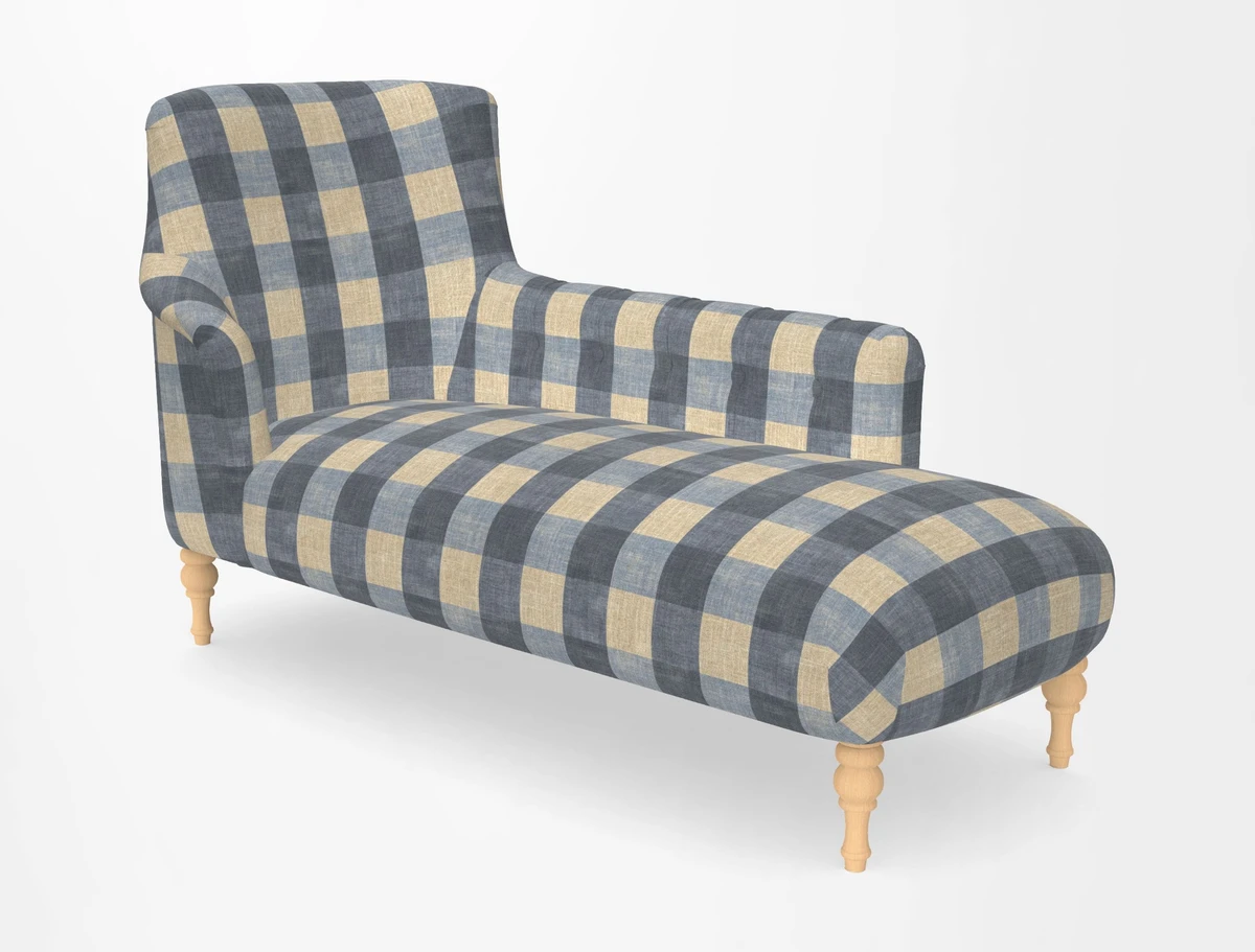 Anglesey RHF Chaise in in J Brown Paolo Lava