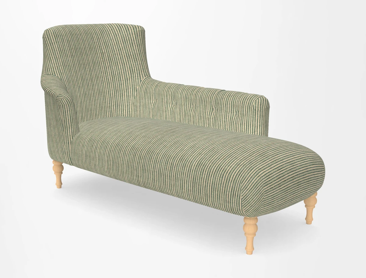 Anglesey RHF Chaise in in J Brown Paolo Lava