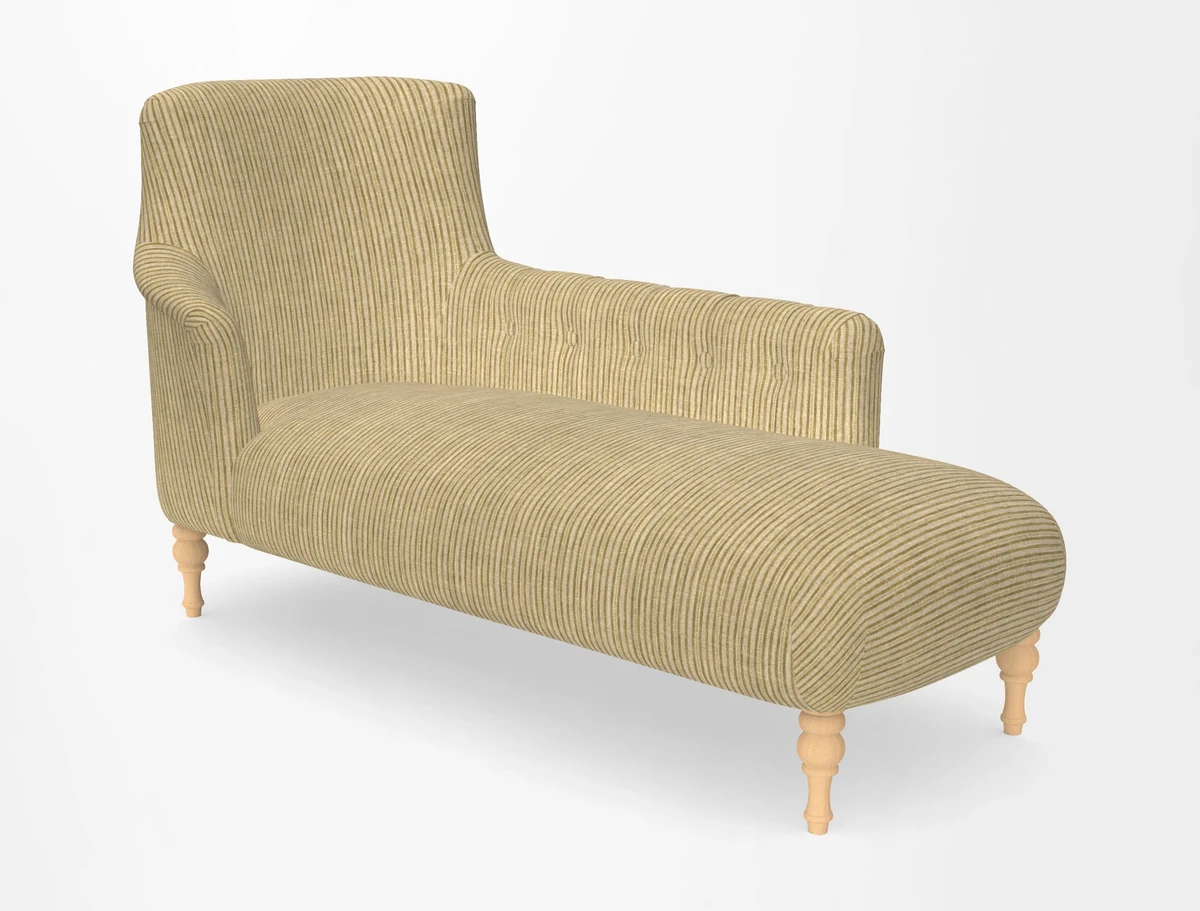 Anglesey RHF Chaise in in J Brown Paolo Lava