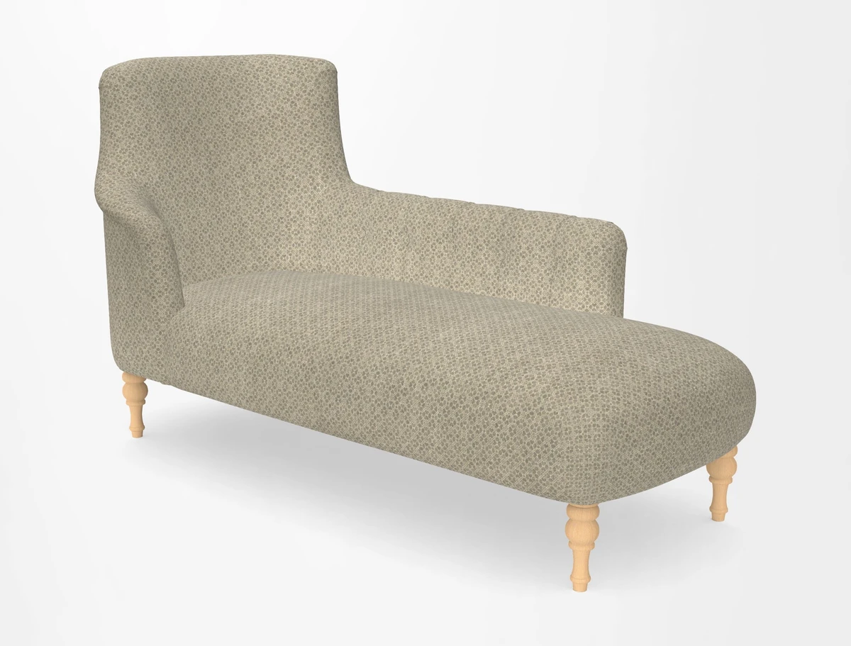 Anglesey RHF Chaise in in J Brown Paolo Lava
