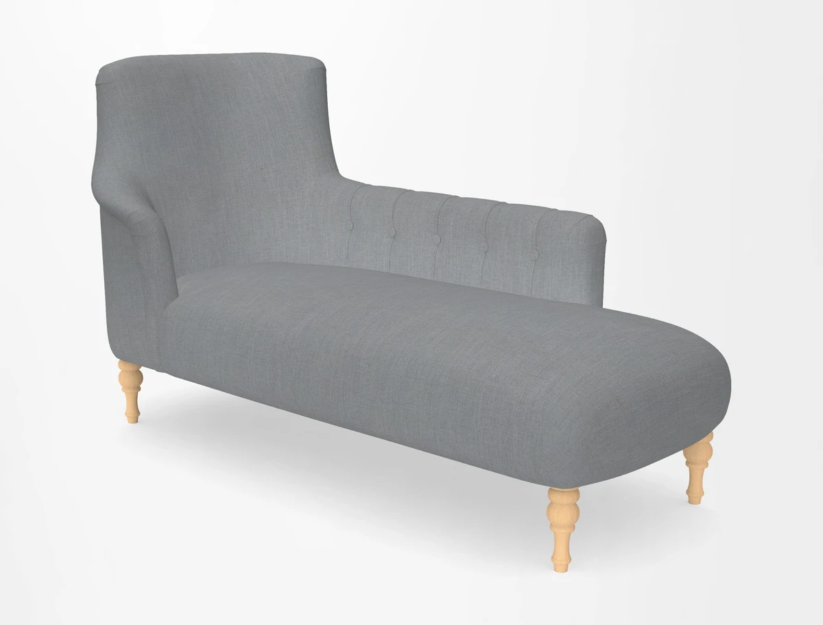Anglesey RHF Chaise in in J Brown Paolo Lava