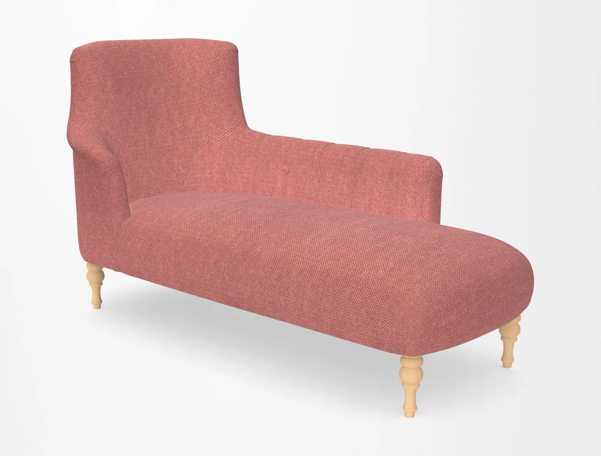 Anglesey RHF Chaise in in J Brown Paolo Lava
