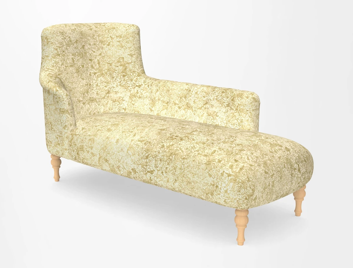 Anglesey RHF Chaise in in J Brown Paolo Lava