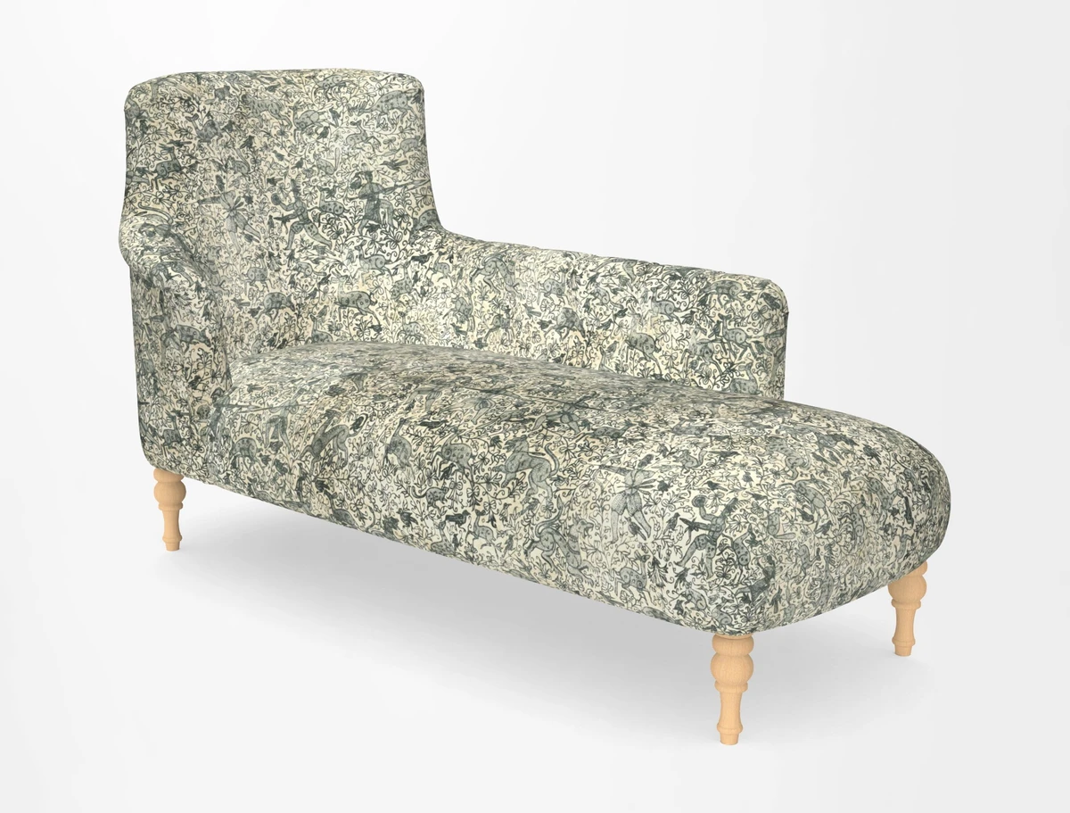 Anglesey RHF Chaise in in J Brown Paolo Lava