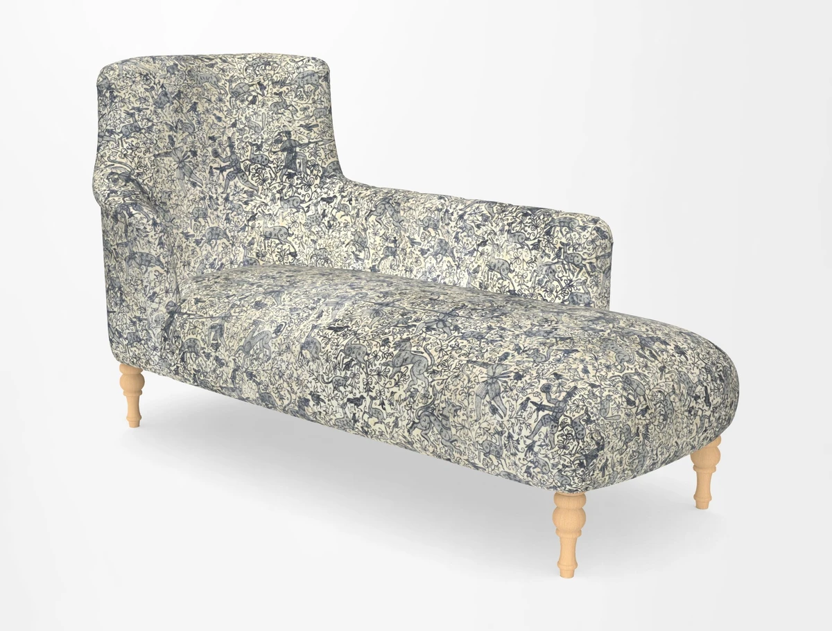 Anglesey RHF Chaise in in J Brown Paolo Lava