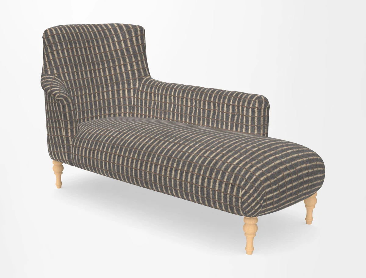 Anglesey RHF Chaise in in J Brown Paolo Lava