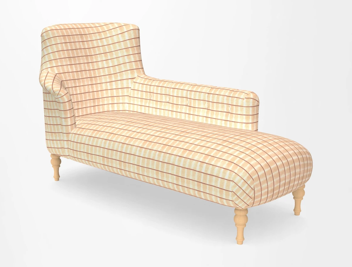 Anglesey RHF Chaise in in J Brown Paolo Lava