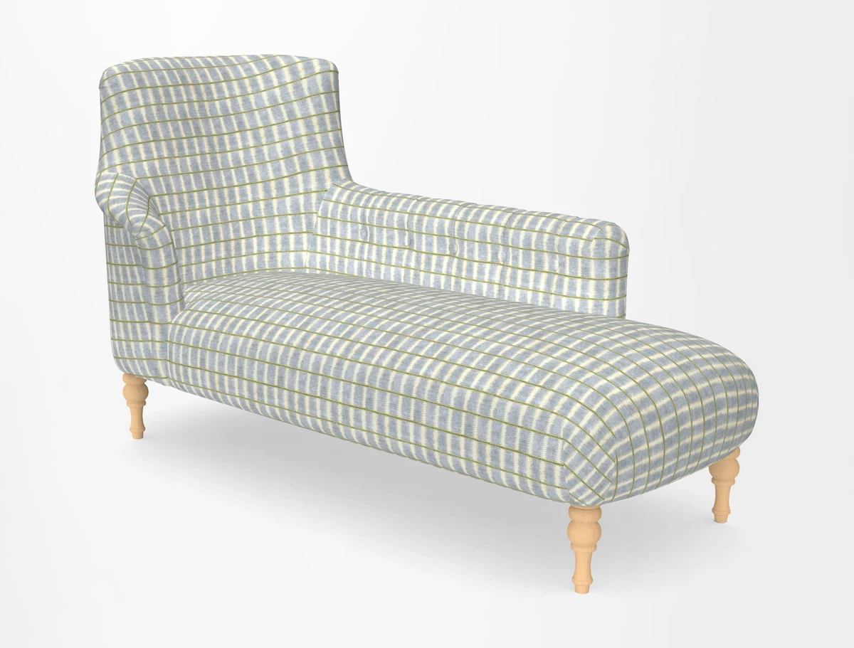 Anglesey RHF Chaise in in J Brown Paolo Lava