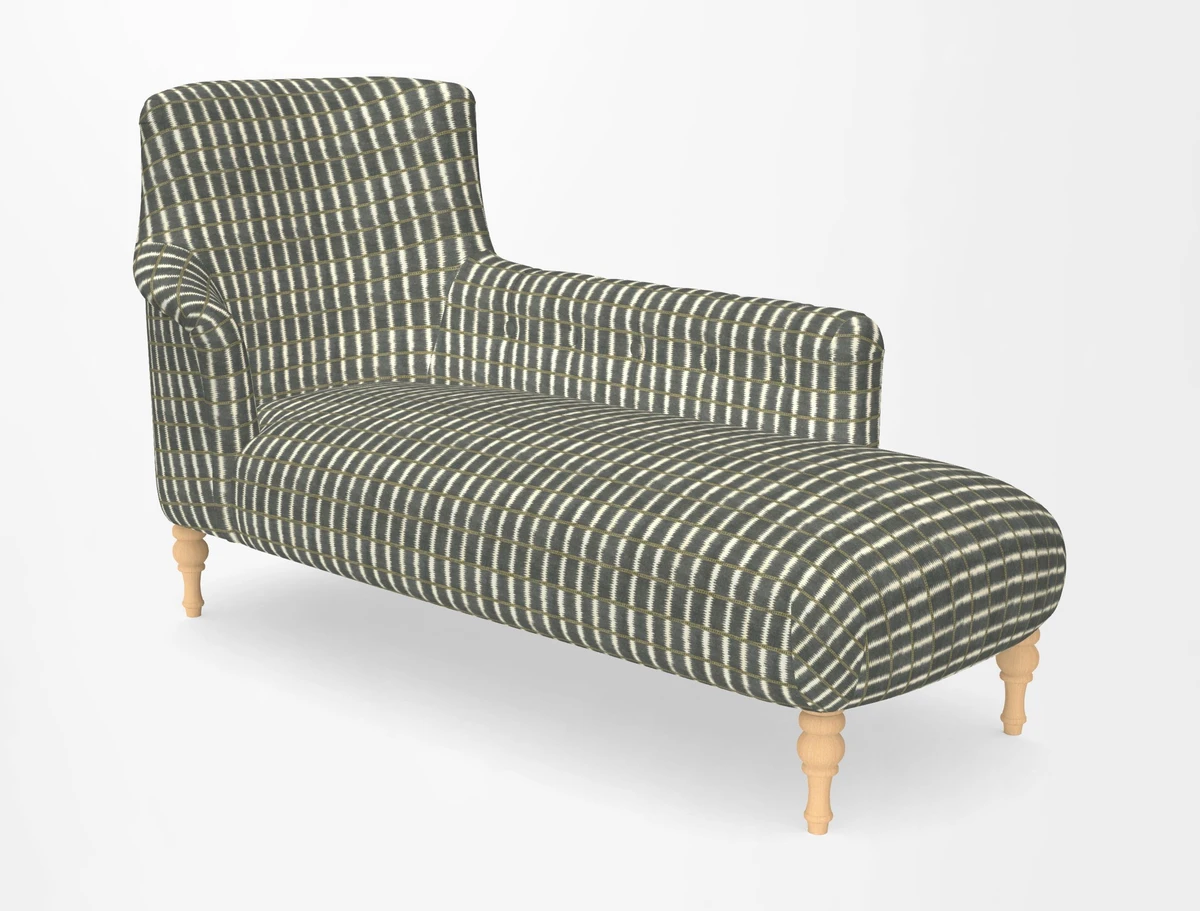 Anglesey RHF Chaise in in J Brown Paolo Lava