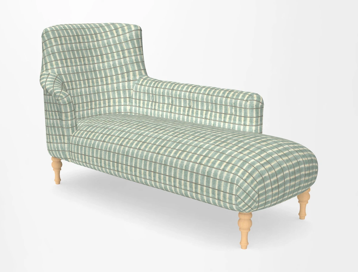 Anglesey RHF Chaise in in J Brown Paolo Lava