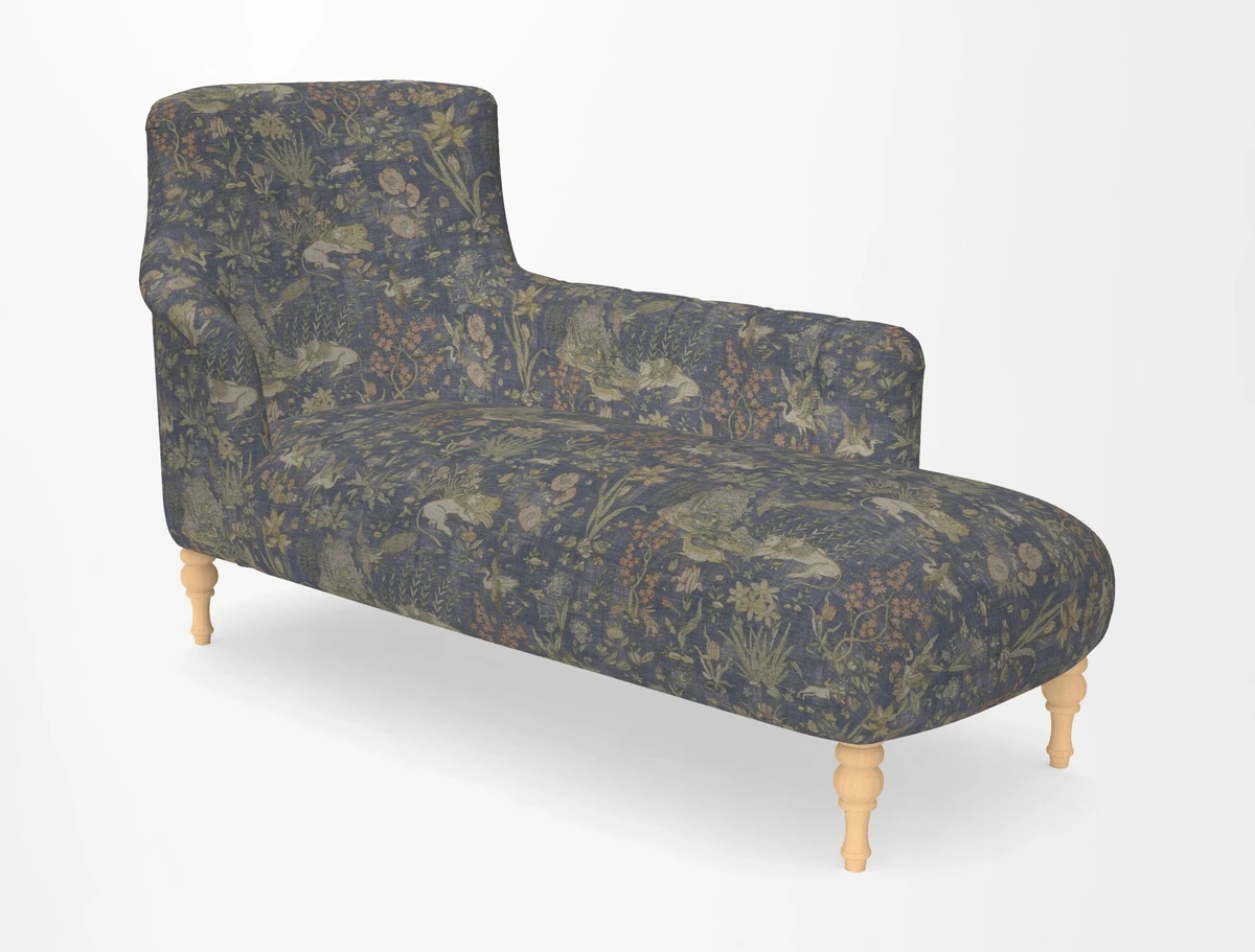 Anglesey RHF Chaise in in J Brown Paolo Lava