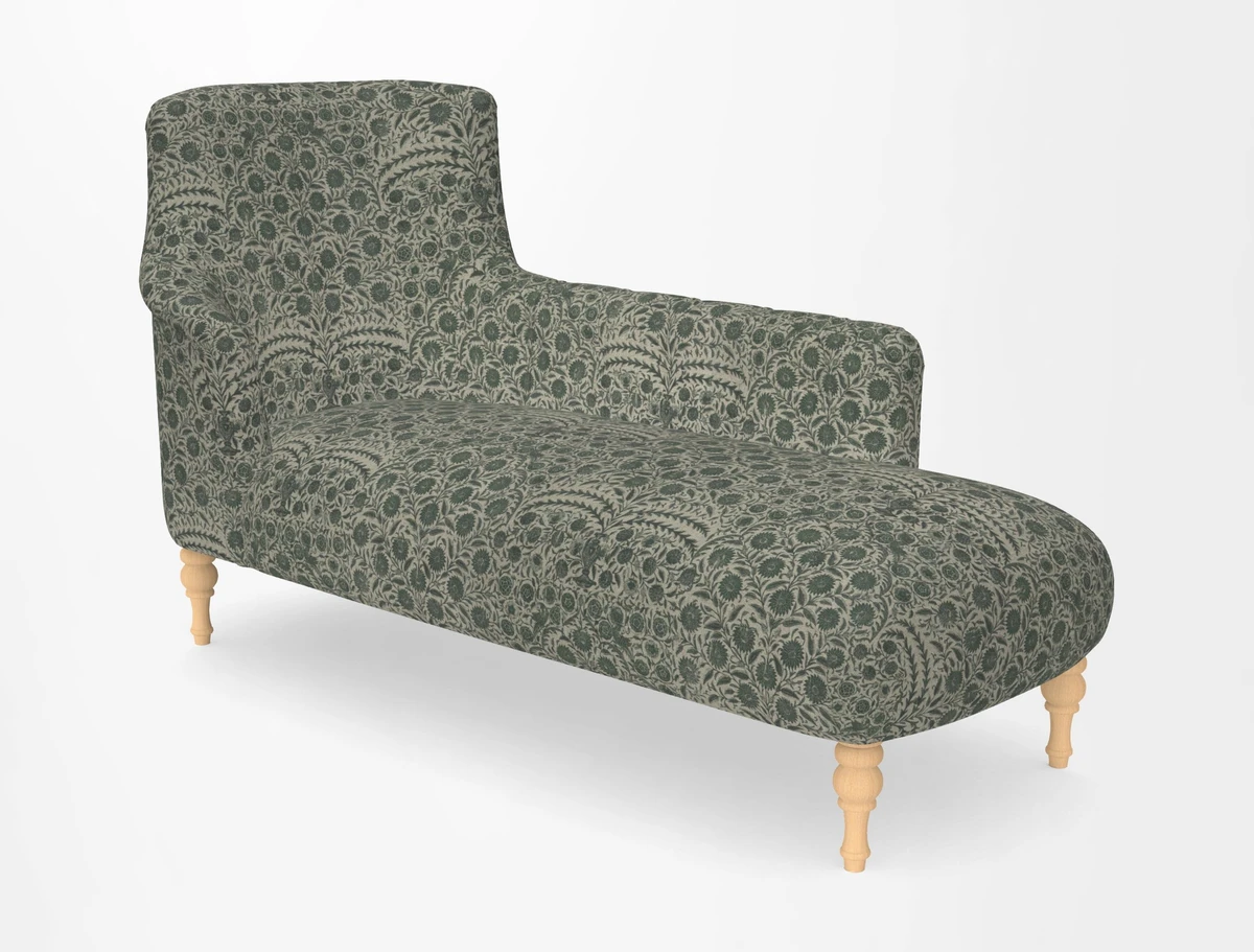 Anglesey RHF Chaise in in J Brown Paolo Lava
