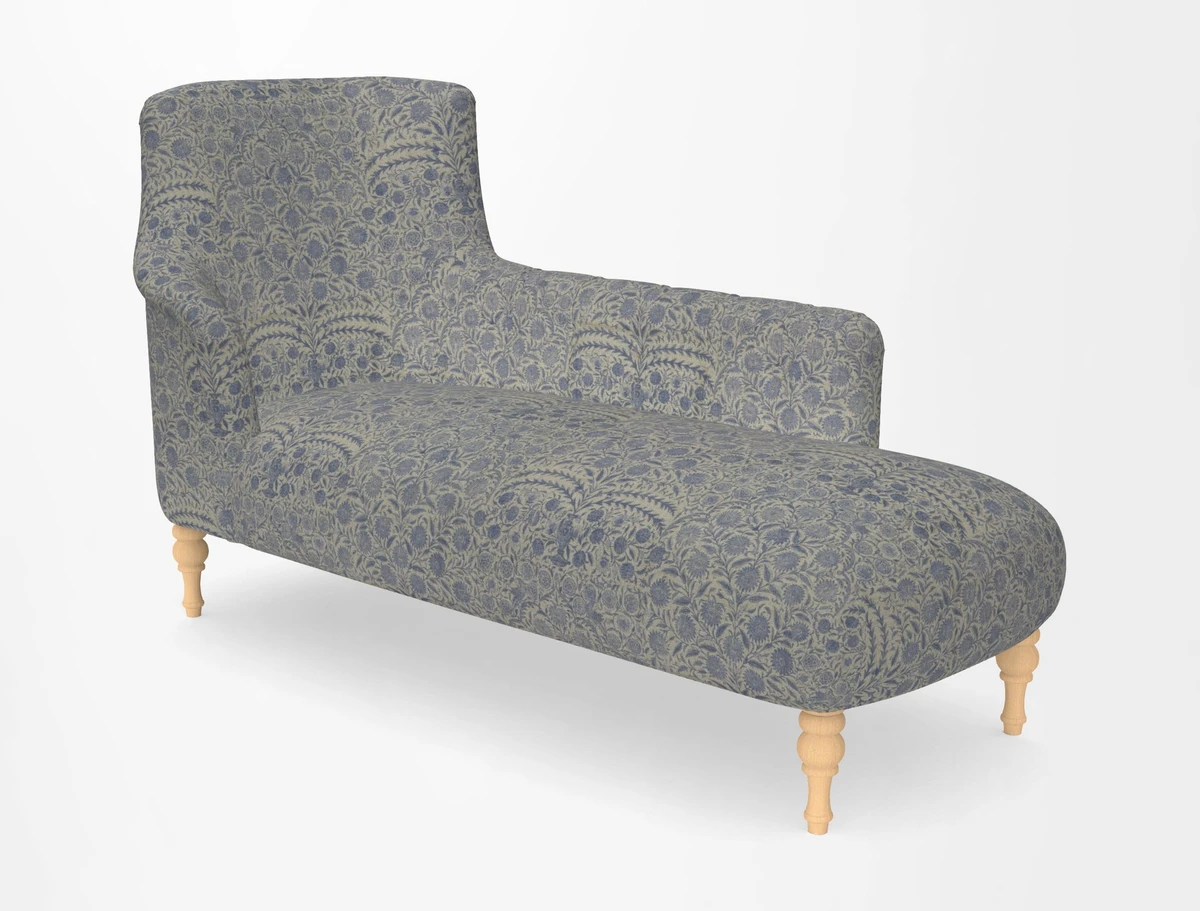Anglesey RHF Chaise in in J Brown Paolo Lava