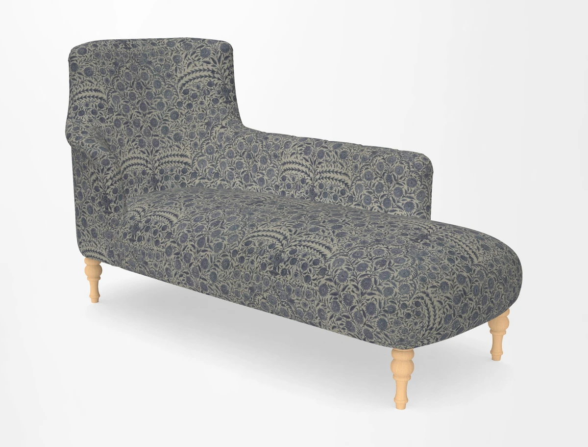 Anglesey RHF Chaise in in J Brown Paolo Lava