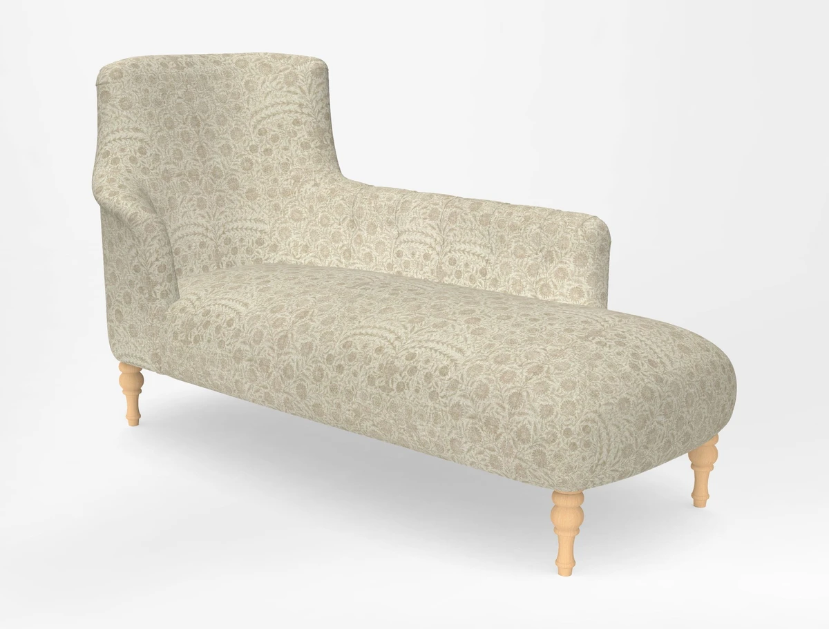 Anglesey RHF Chaise in in J Brown Paolo Lava