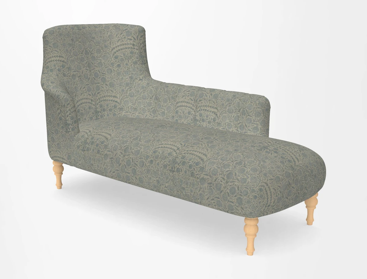 Anglesey RHF Chaise in in J Brown Paolo Lava