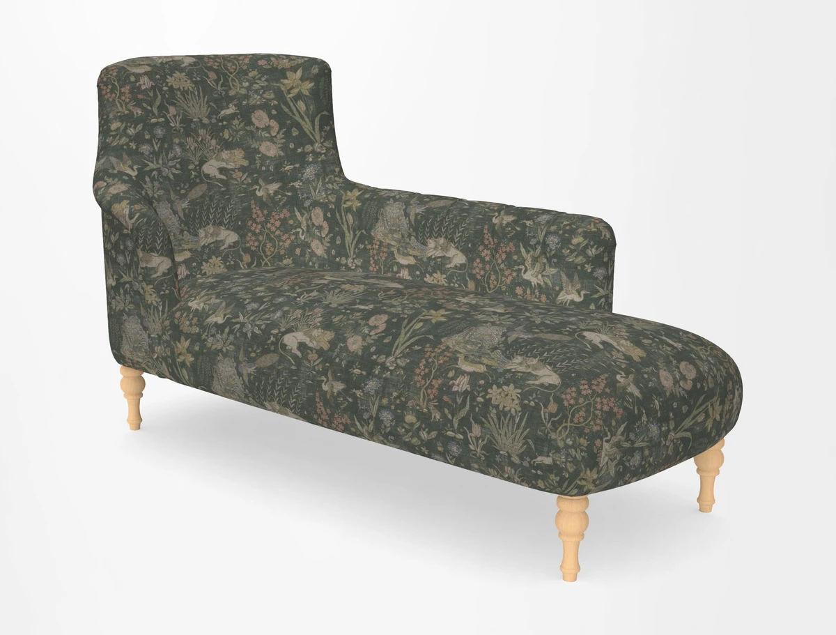 Anglesey RHF Chaise in in J Brown Paolo Lava