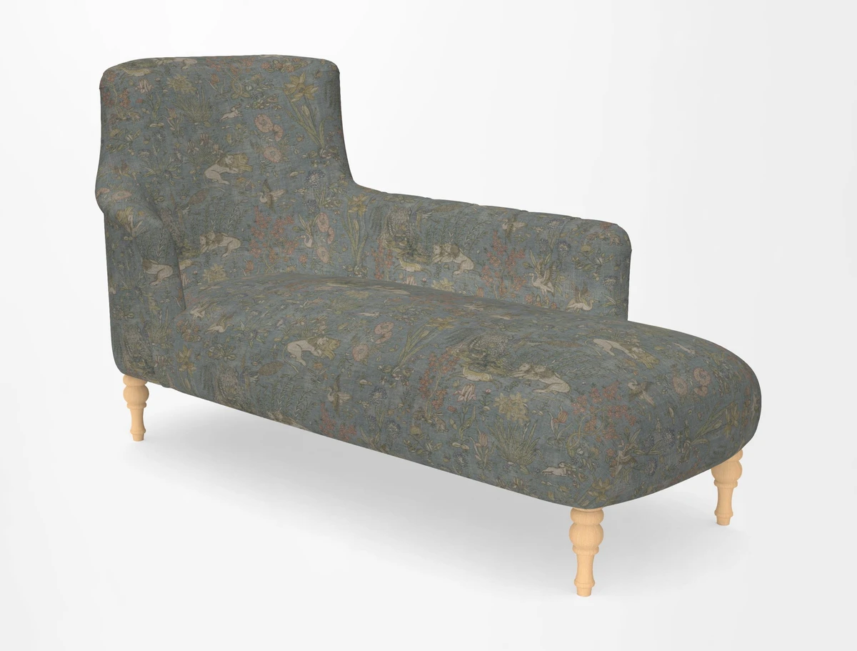 Anglesey RHF Chaise in in J Brown Paolo Lava