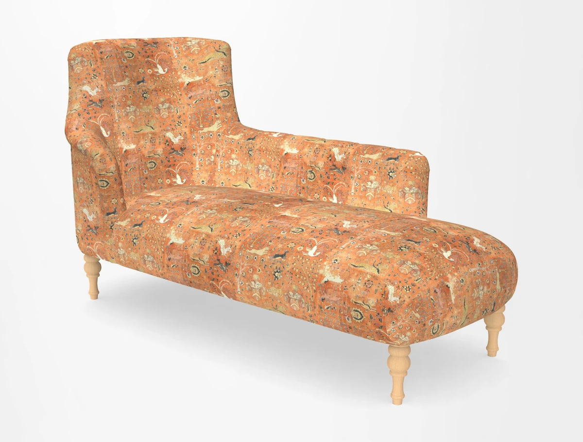 Anglesey RHF Chaise in in J Brown Paolo Lava