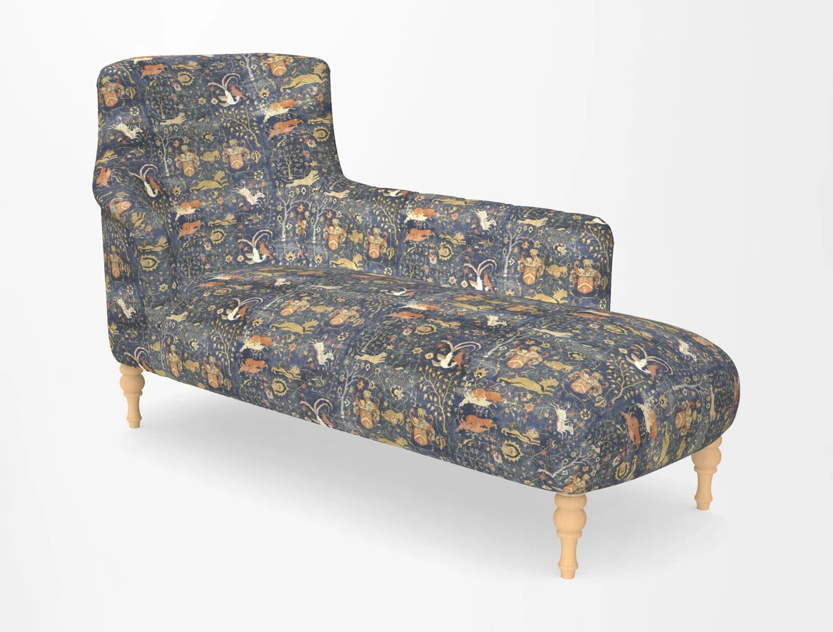 Anglesey RHF Chaise in in J Brown Paolo Lava