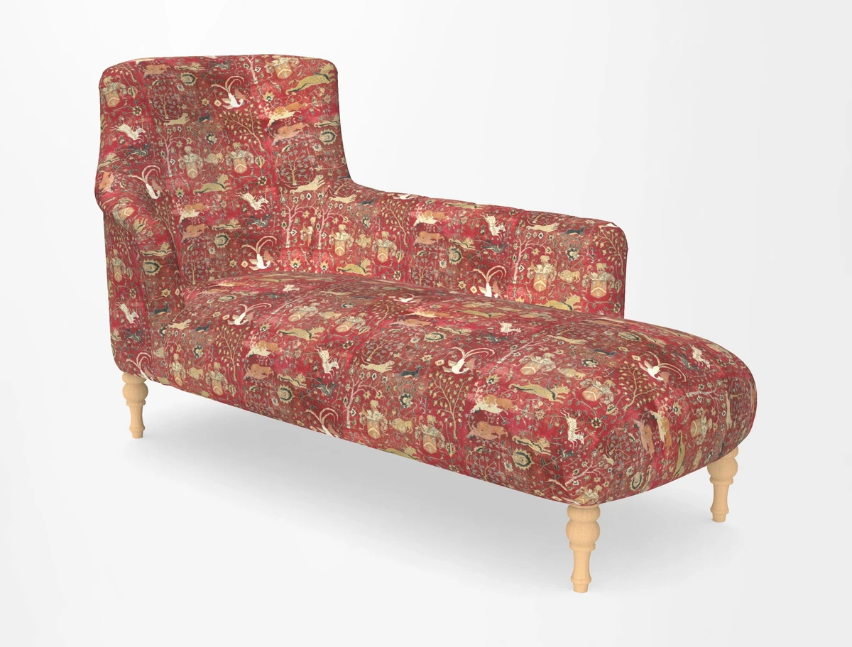 Anglesey RHF Chaise in in J Brown Paolo Lava