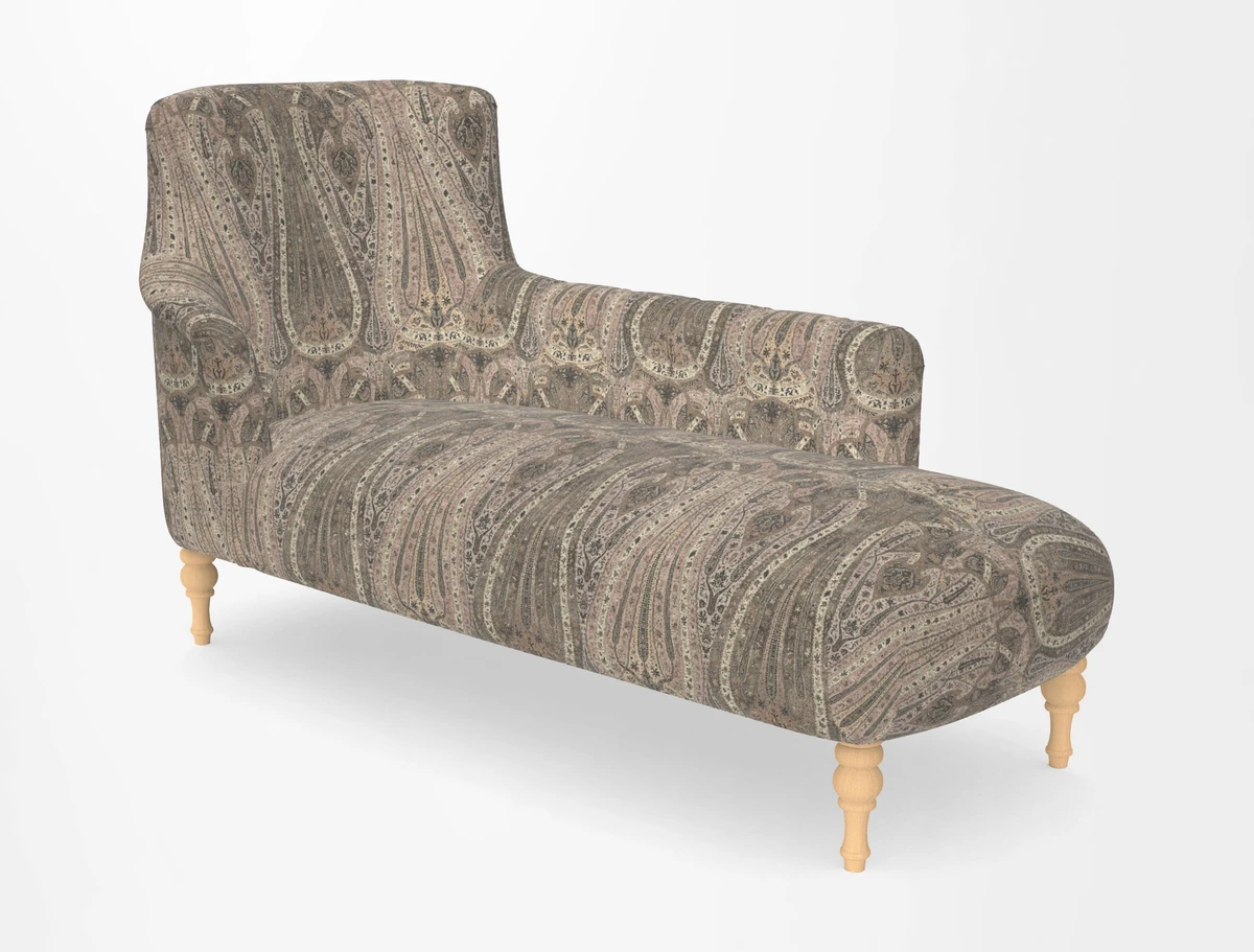 Anglesey RHF Chaise in in J Brown Paolo Lava