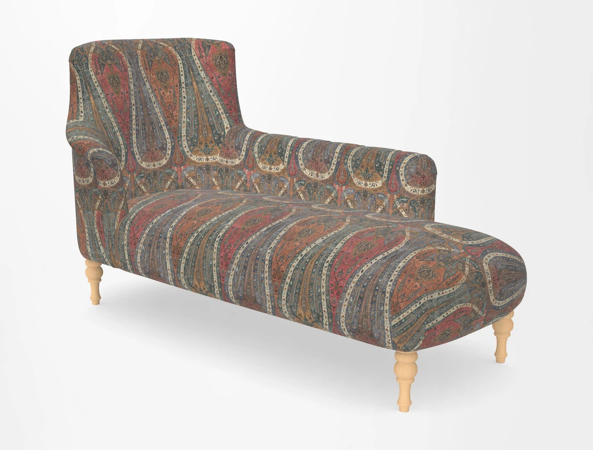 Anglesey RHF Chaise in in J Brown Paolo Lava