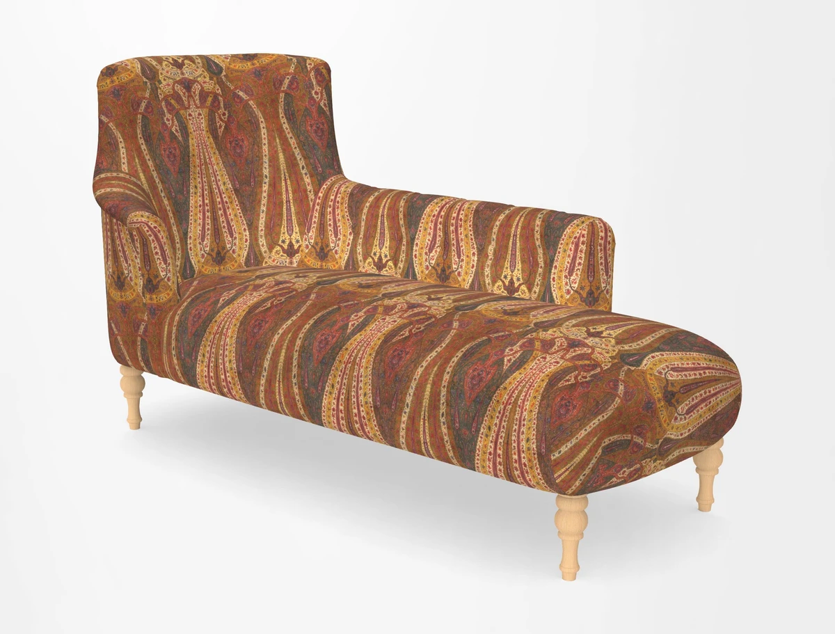 Anglesey RHF Chaise in in J Brown Paolo Lava
