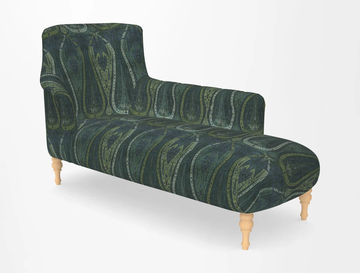 Anglesey RHF Chaise in in J Brown Paolo Lava