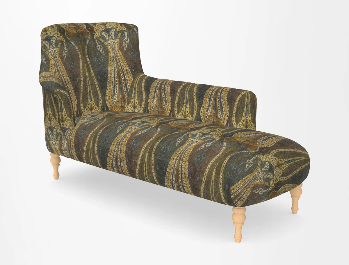 Anglesey RHF Chaise in in J Brown Paolo Lava
