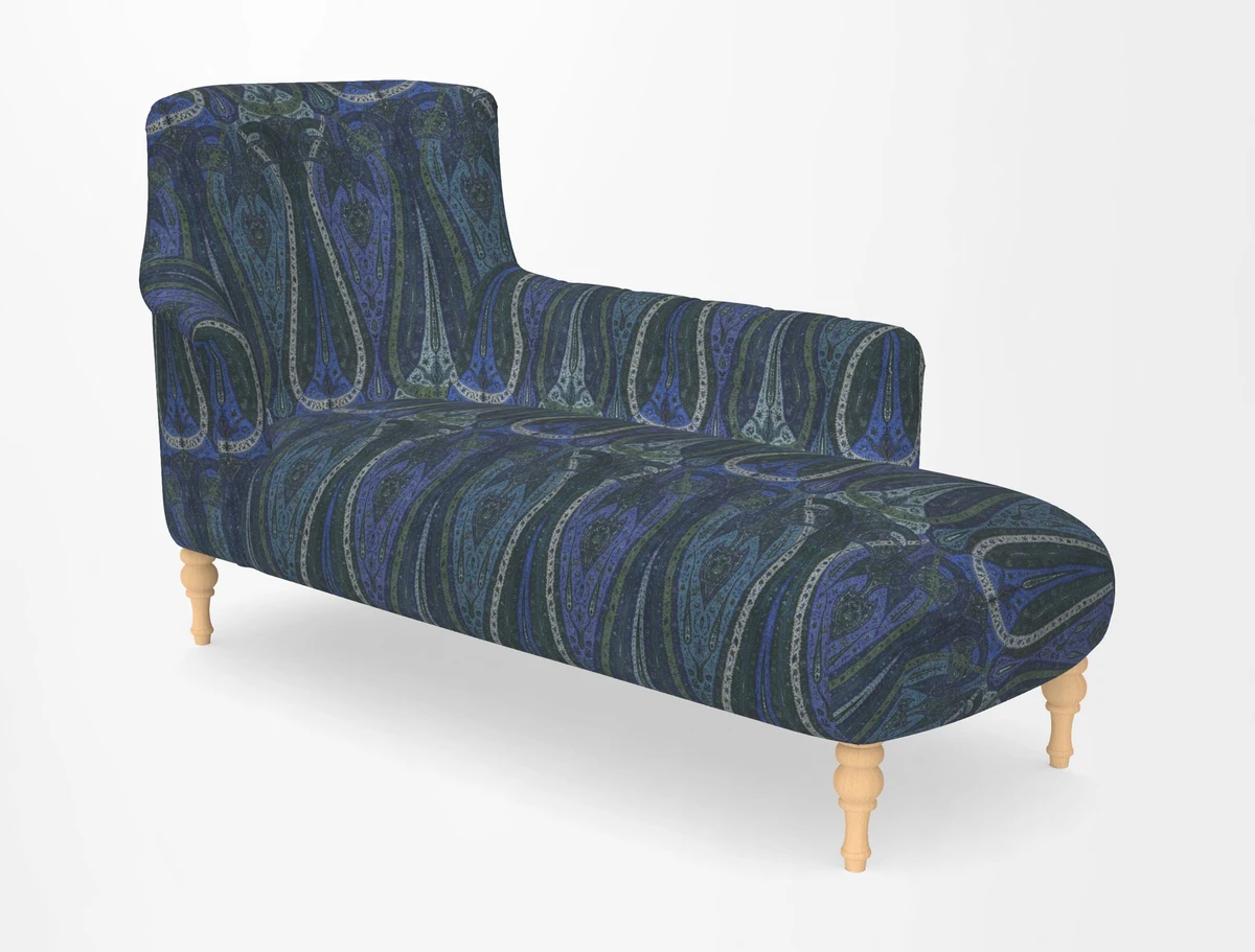 Anglesey RHF Chaise in in J Brown Paolo Lava