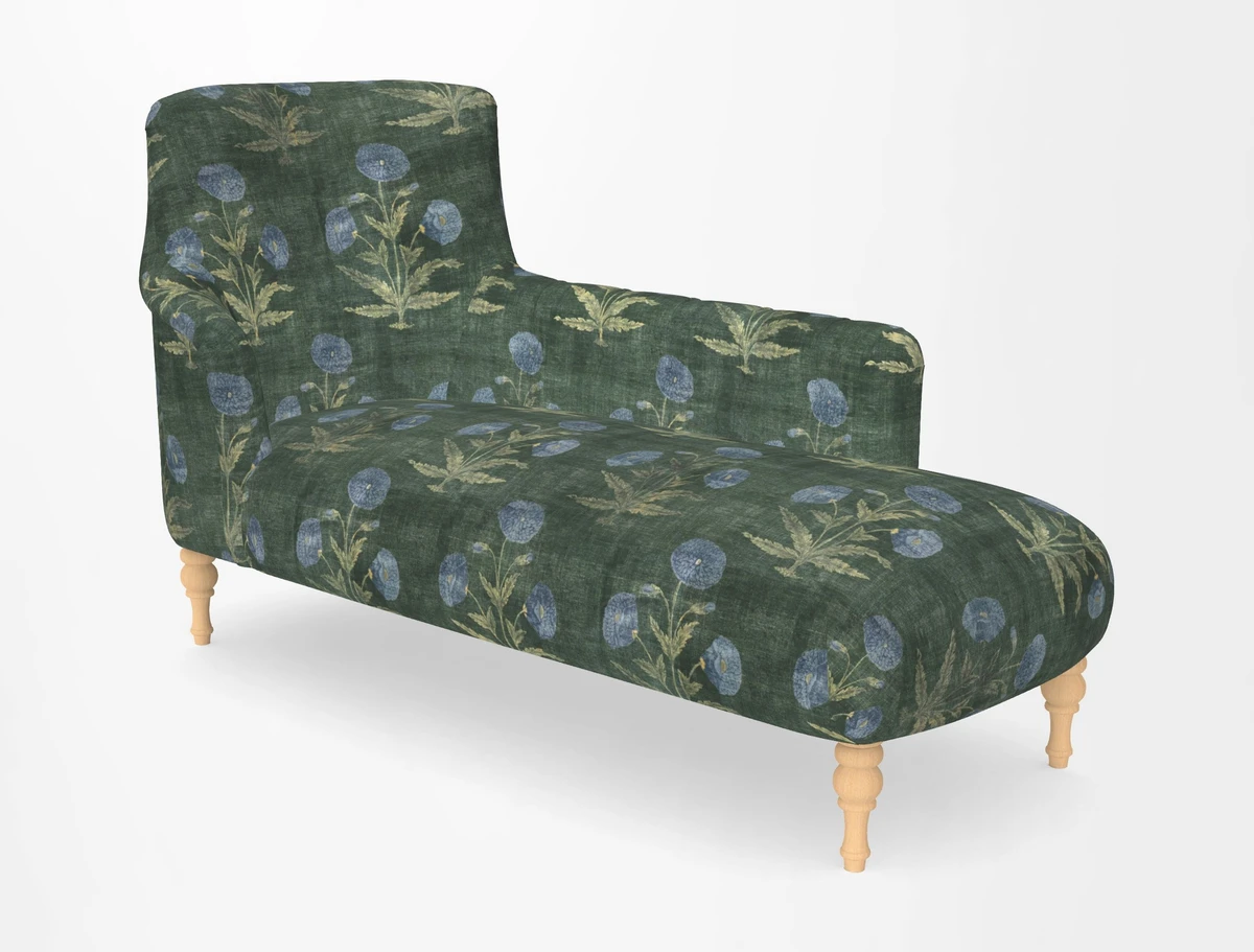 Anglesey RHF Chaise in in J Brown Paolo Lava