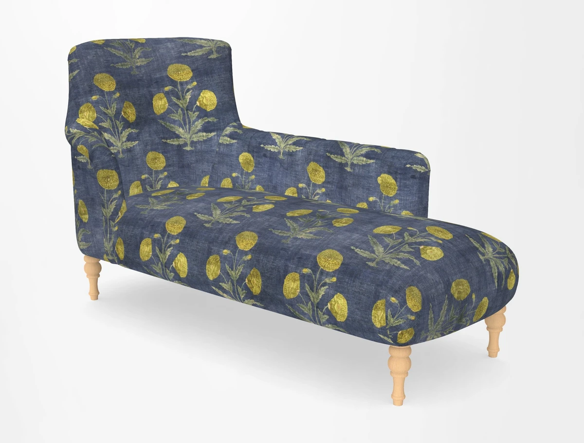 Anglesey RHF Chaise in in J Brown Paolo Lava