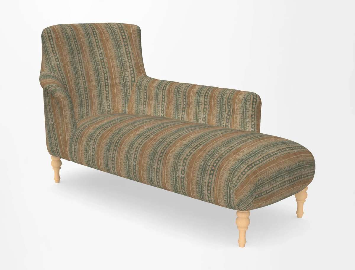 Anglesey RHF Chaise in in J Brown Paolo Lava