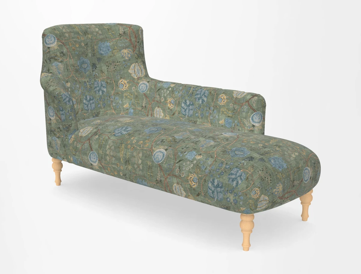 Anglesey RHF Chaise in in J Brown Paolo Lava