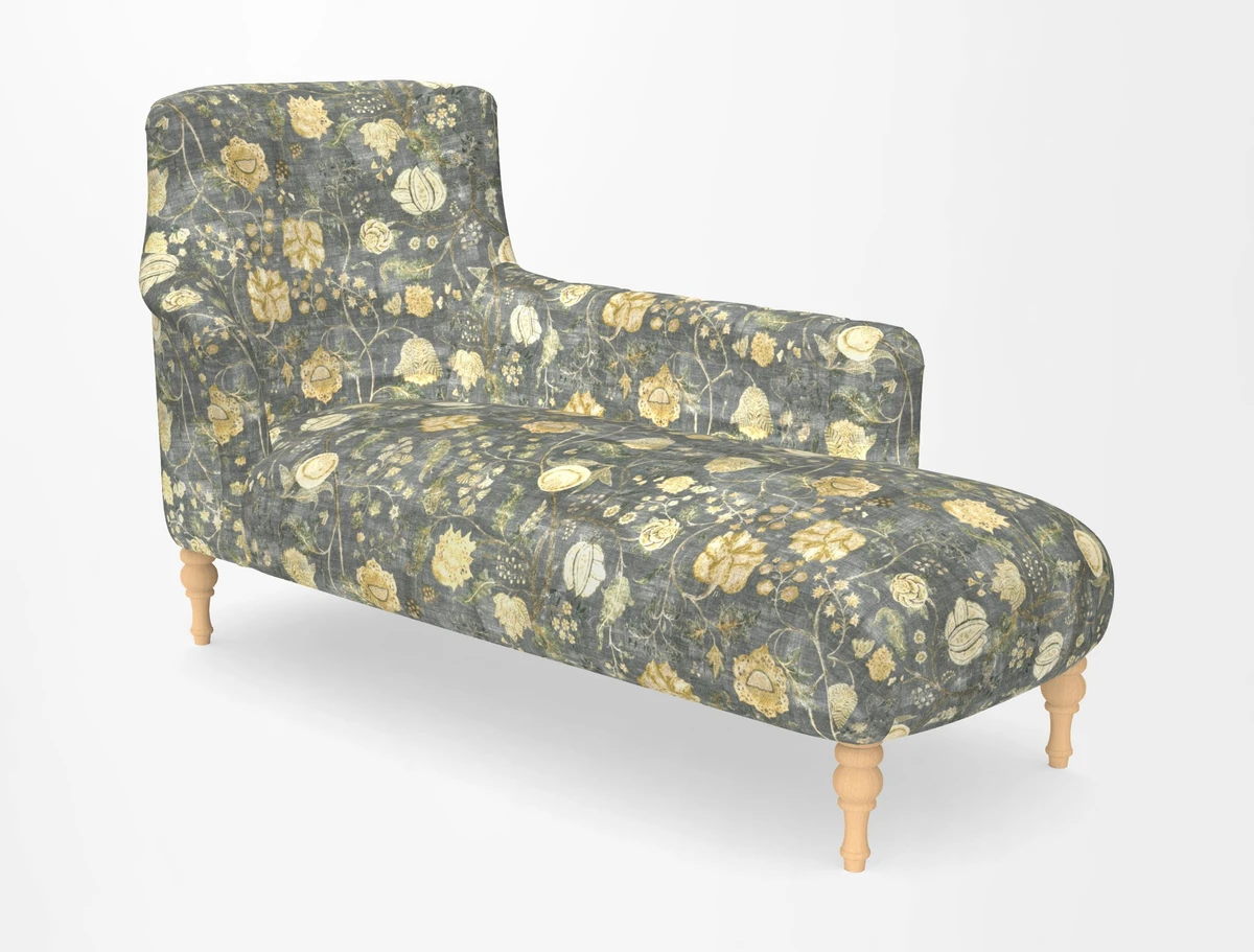 Anglesey RHF Chaise in in J Brown Paolo Lava