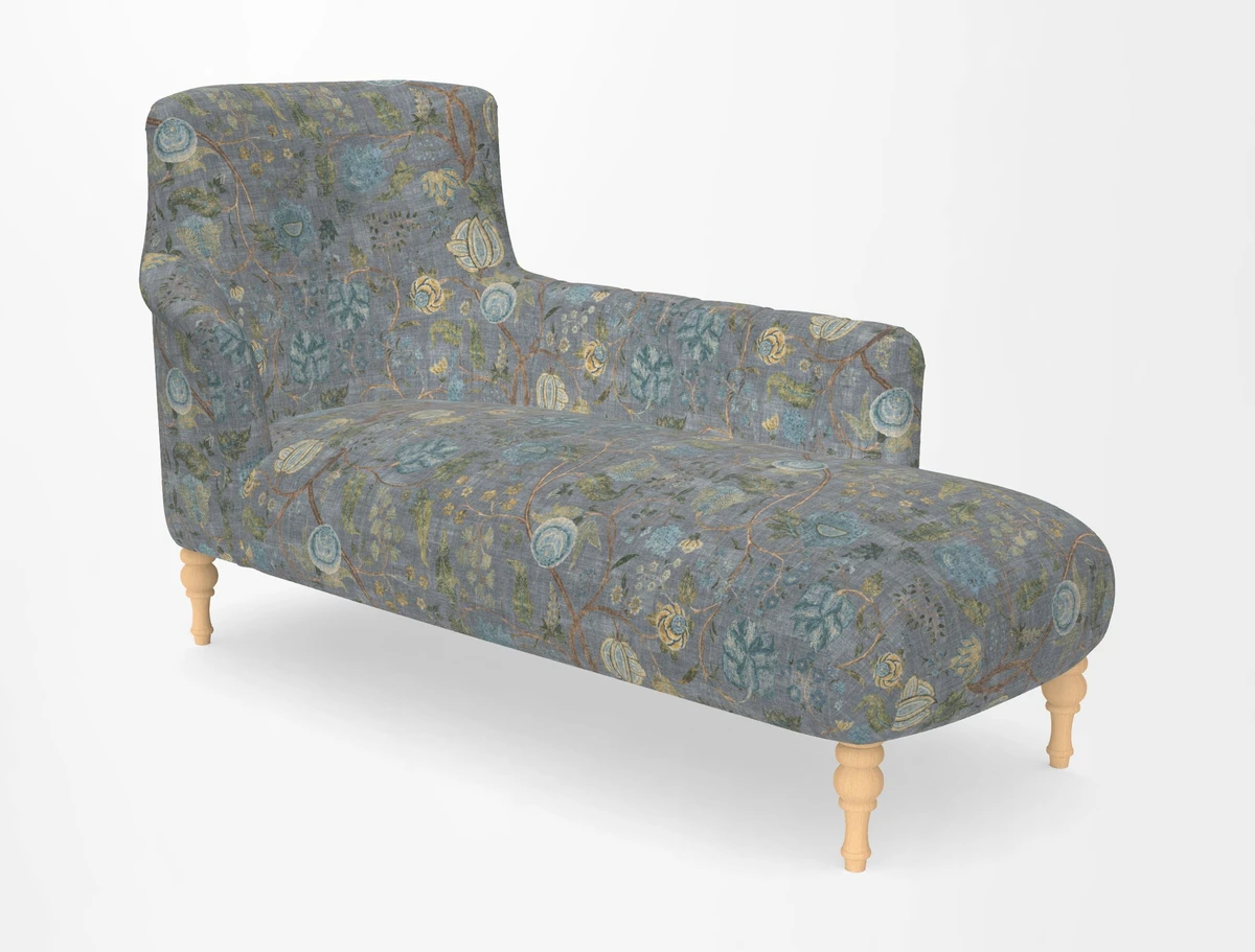Anglesey RHF Chaise in in J Brown Paolo Lava