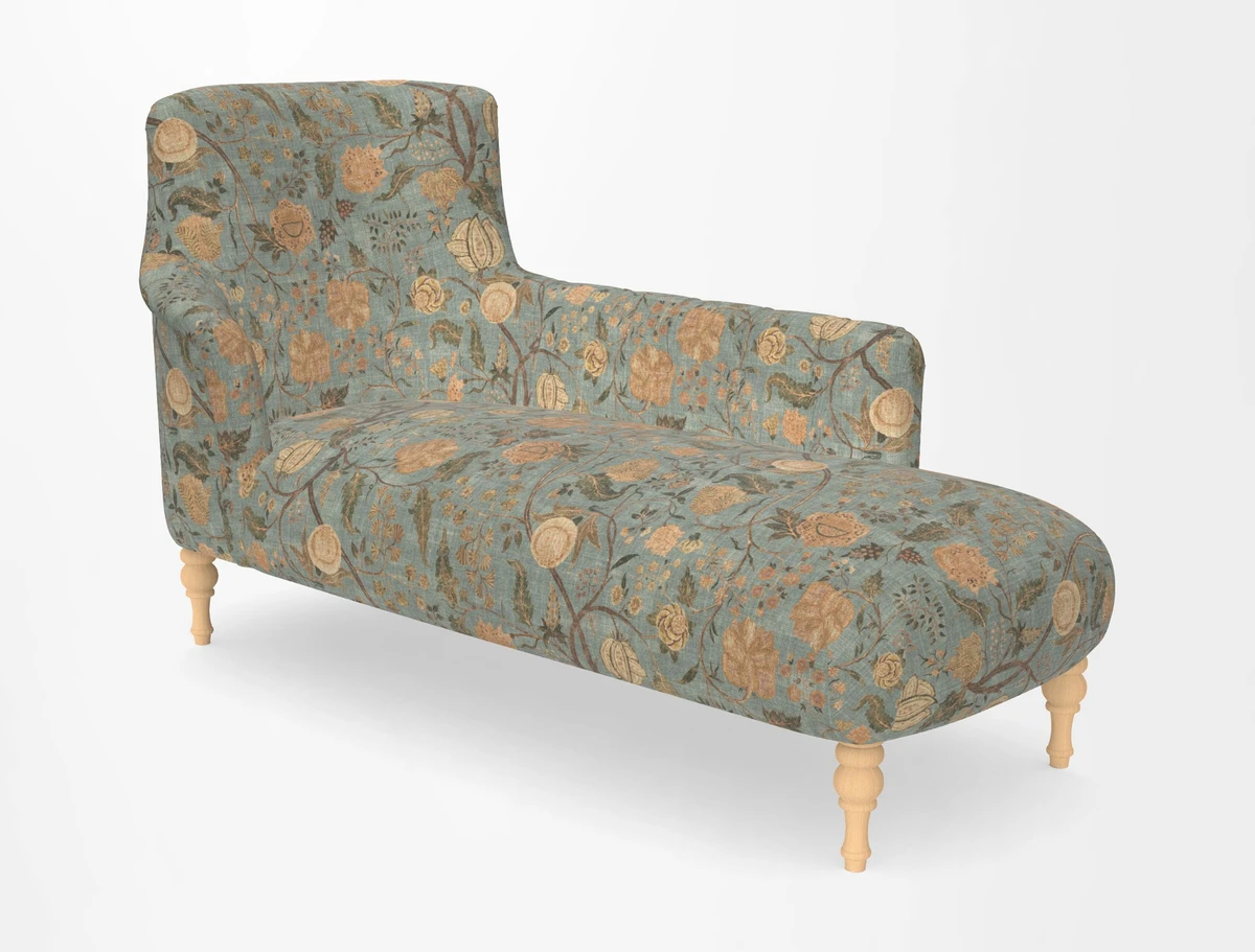 Anglesey RHF Chaise in in J Brown Paolo Lava