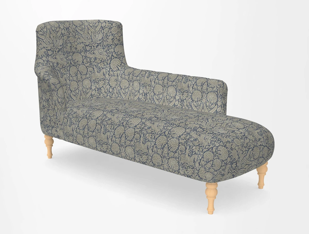 Anglesey RHF Chaise in in J Brown Paolo Lava