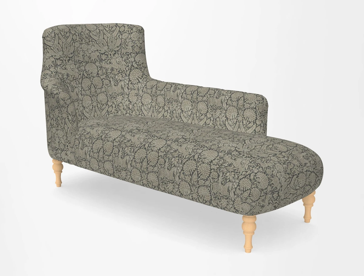 Anglesey RHF Chaise in in J Brown Paolo Lava