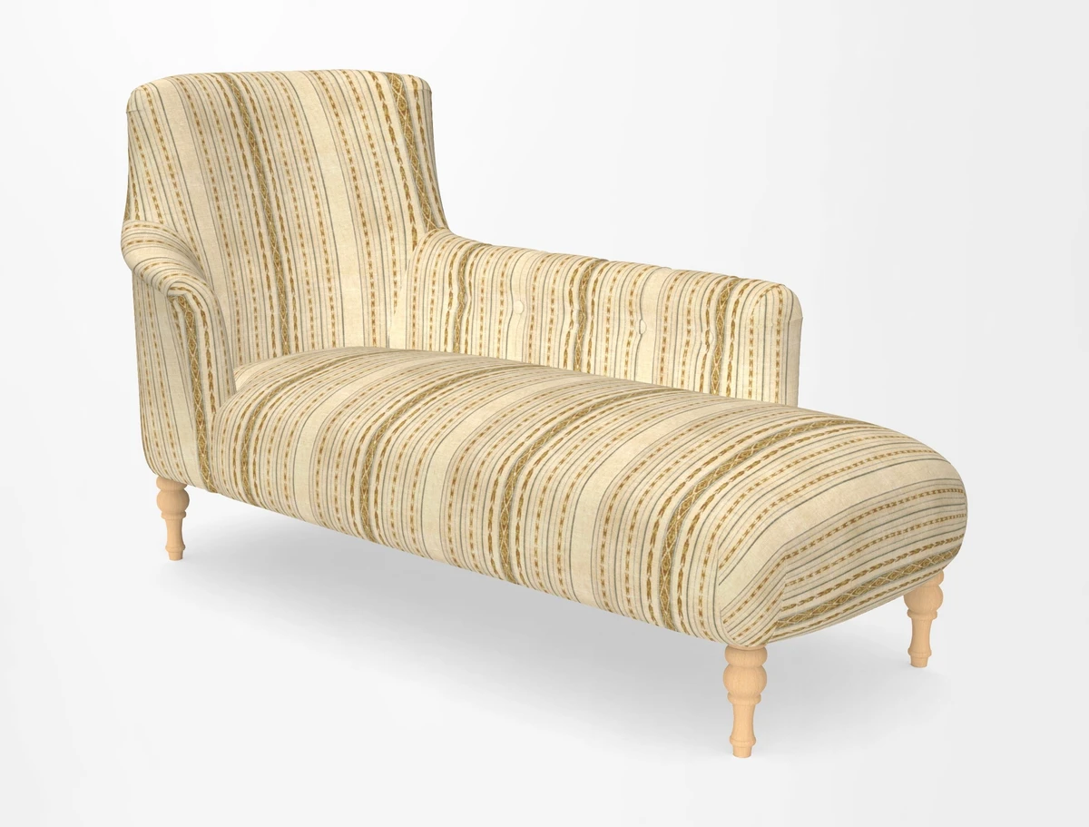 Anglesey RHF Chaise in in J Brown Paolo Lava
