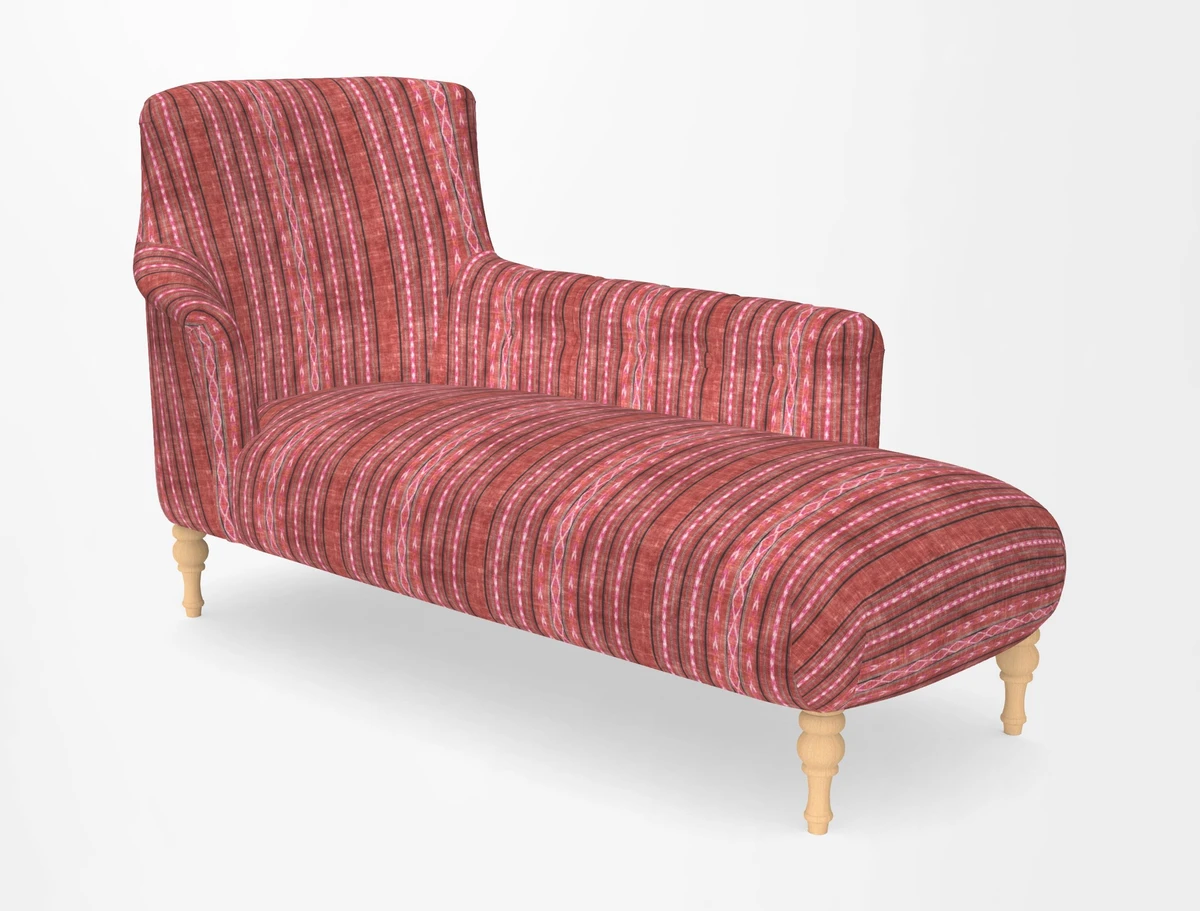Anglesey RHF Chaise in in J Brown Paolo Lava