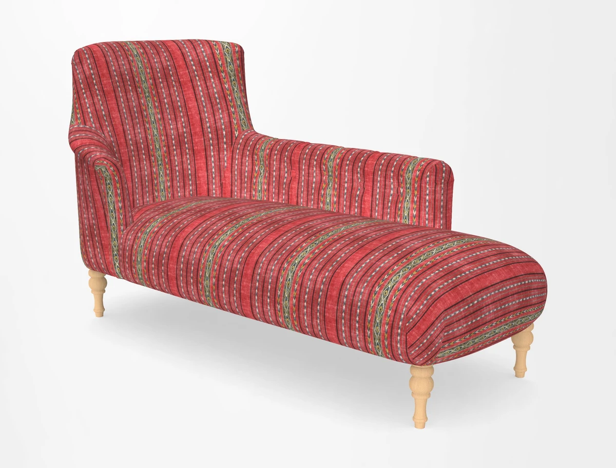 Anglesey RHF Chaise in in J Brown Paolo Lava