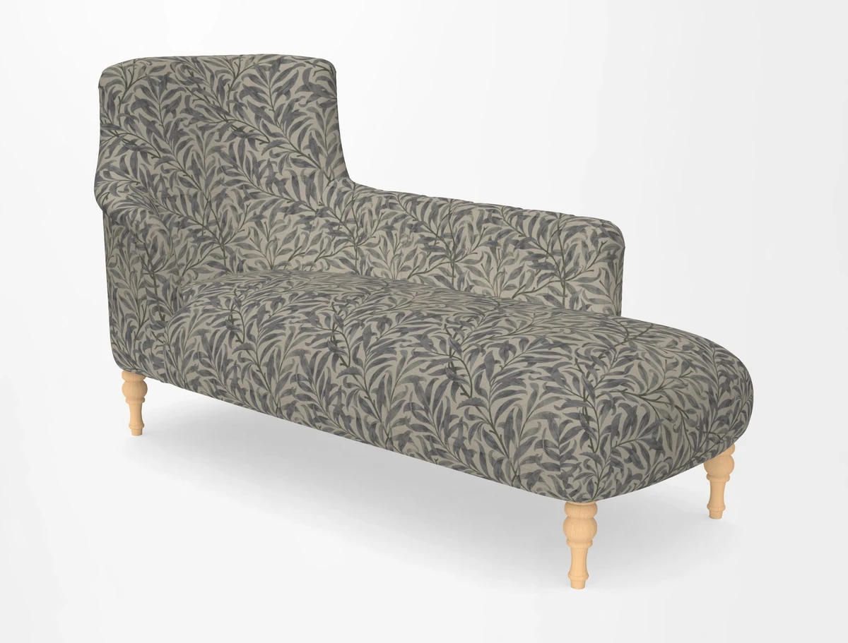 Anglesey RHF Chaise in in J Brown Paolo Lava