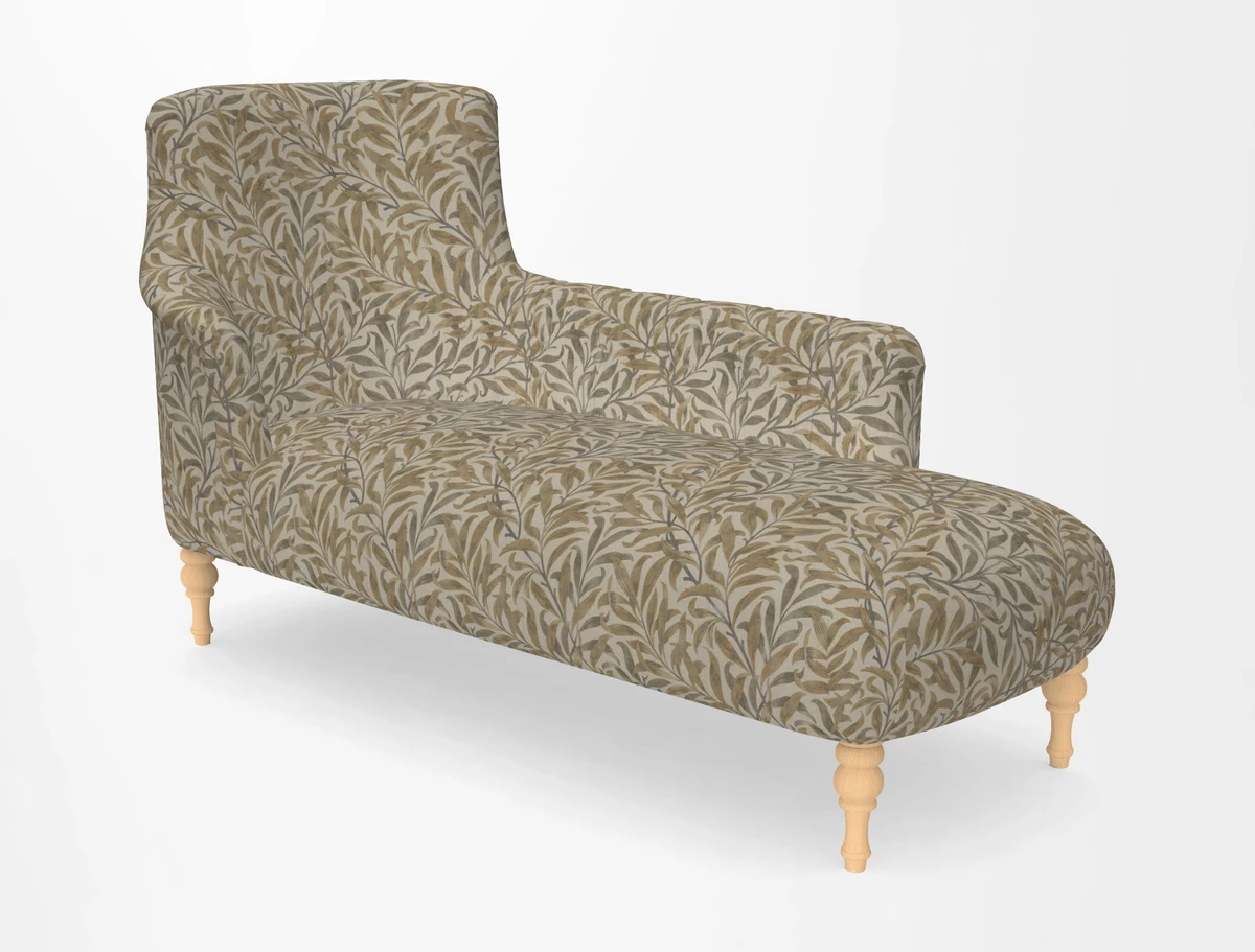 Anglesey RHF Chaise in in J Brown Paolo Lava