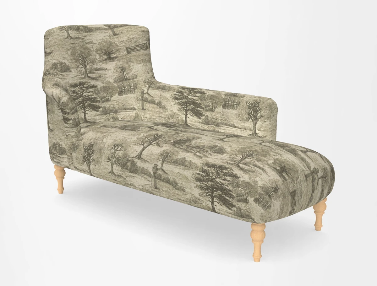 Anglesey RHF Chaise in in J Brown Paolo Lava