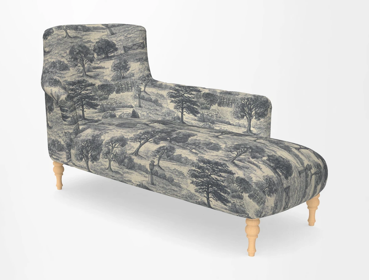 Anglesey RHF Chaise in in J Brown Paolo Lava