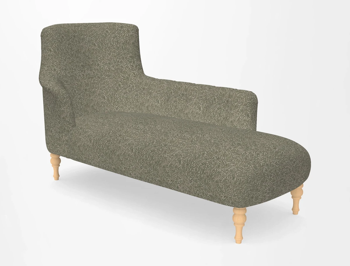 Anglesey RHF Chaise in in J Brown Paolo Lava