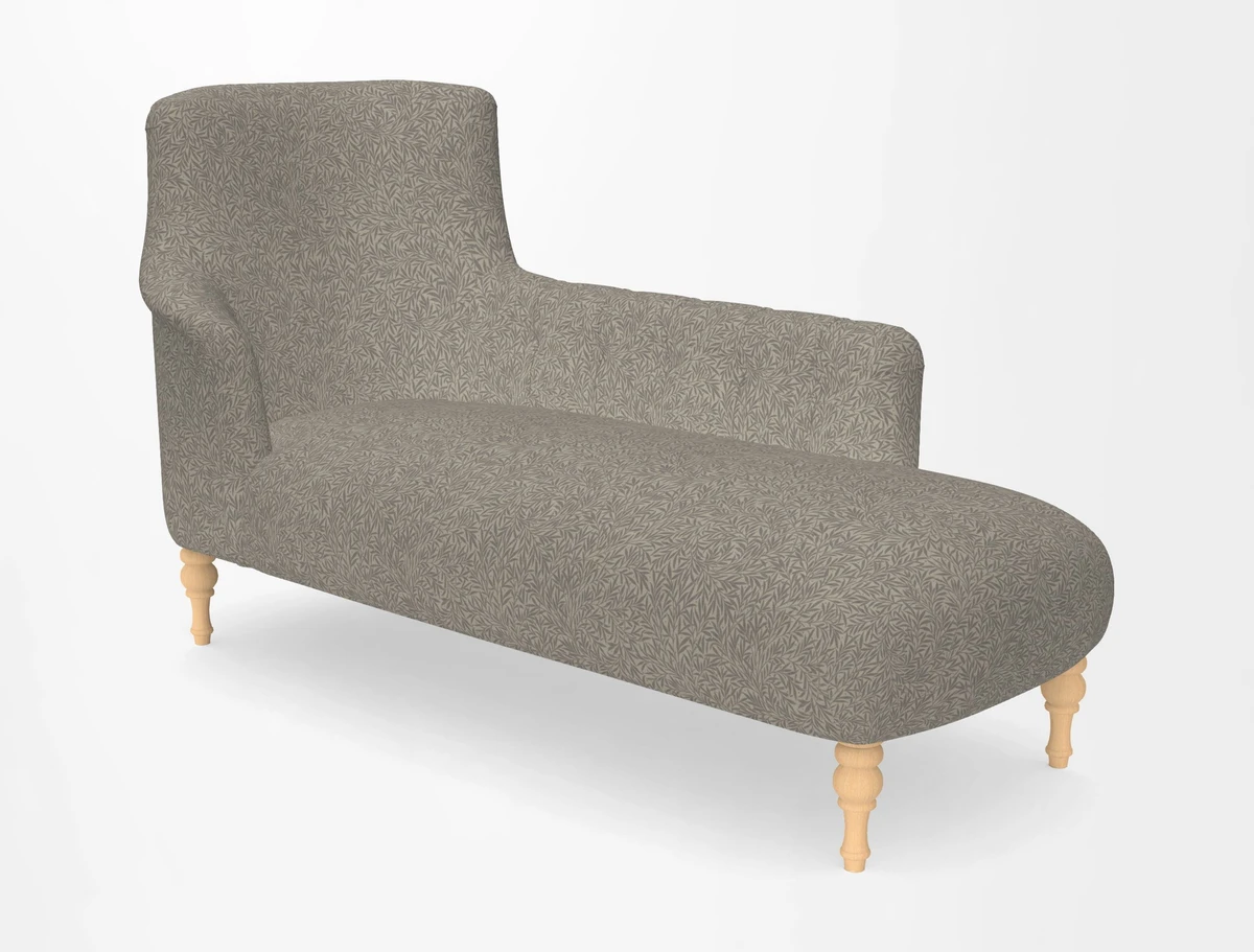 Anglesey RHF Chaise in in J Brown Paolo Lava